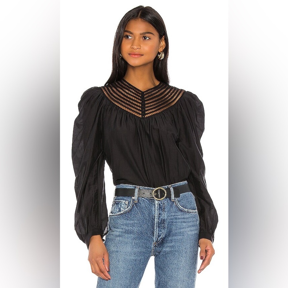 Joie Bennu Top in Caviar